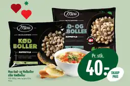 Min Købmand Mou Kød- og Melboller eller Kødboller tilbud