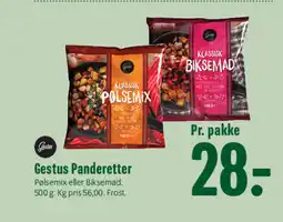 Min Købmand Gestus Panderetter tilbud