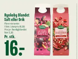 Min Købmand Rynkeby Blandet Saft eller Drik tilbud