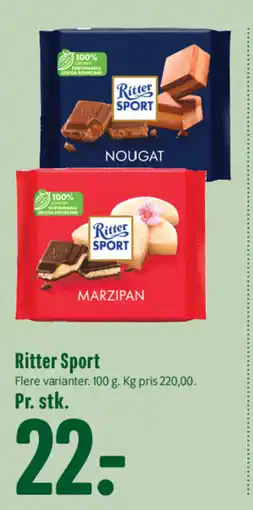 Min Købmand Ritter Sport tilbud