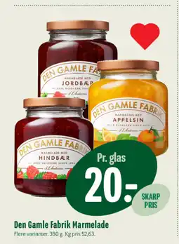 Min Købmand Den Gamle Fabrik Marmelade tilbud