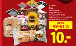 Lidl KOHBERG Brød tilbud
