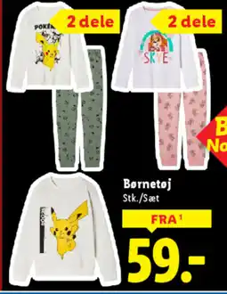Lidl Børnetøj tilbud