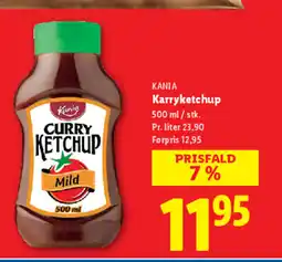 Lidl KANIA Karryketchup tilbud