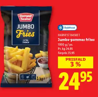 Lidl HARVEST BASKET Jumbo-pommes frites tilbud