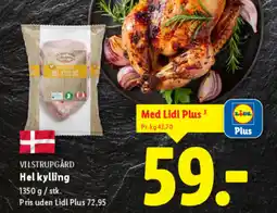 Lidl VILSTRUPGÅRD Hel kylling tilbud