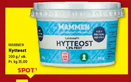 Lidl MAMMEN Hytteost tilbud