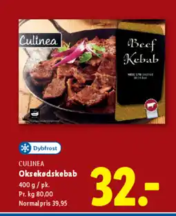 Lidl CULINEA Oksekødskebab tilbud