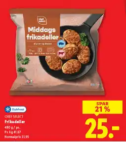 Lidl CHEF SELECT Frikadeller tilbud