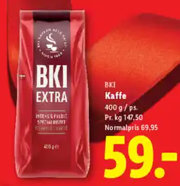 Lidl BKI Kaffe tilbud