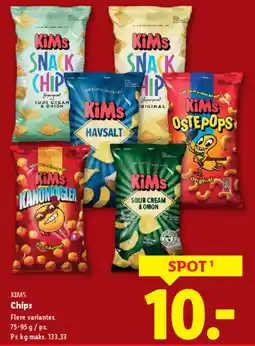 Lidl KIMS Chips tilbud