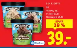 Lidl BEN & JERRY'S Is tilbud