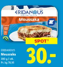 Lidl ERIDANOUS Moussaka tilbud