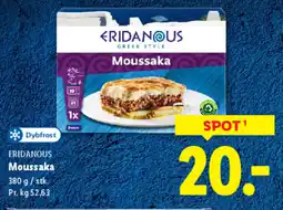 Lidl ERIDANOUS Moussaka tilbud