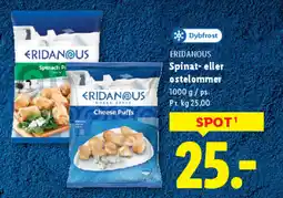 Lidl ERIDANOUS Spinat- eller ostelommer tilbud