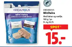 Lidl ERIDANOUS Minihalva tilbud
