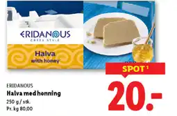 Lidl ERIDANOUS Halva med honning tilbud