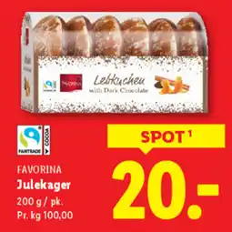 Lidl FAVORINA Julekager tilbud