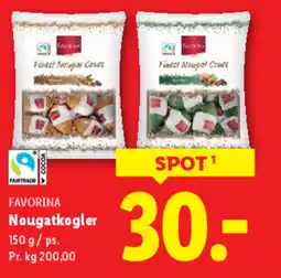 Lidl FAVORINA Nougatkogler tilbud