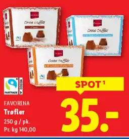 Lidl FAVORINA Trøfler tilbud