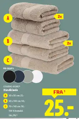 Lidl LIVARNO HOME® Håndklæde tilbud