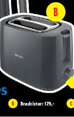 Lidl PHILIPS Brødrister tilbud
