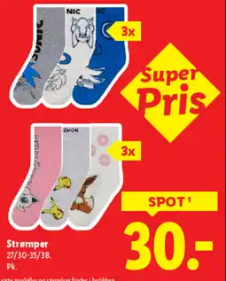 Lidl Strømper tilbud