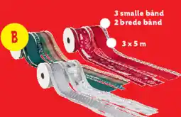 Lidl Sæt med gavebånd tilbud