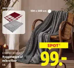 Lidl LIVARNO HOME® Hyggetæppe af mikrofiber tilbud