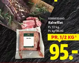 Lidl HIMMERLAND Kalvefilet tilbud