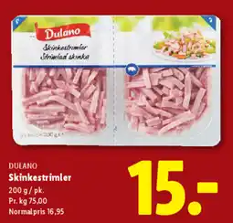 Lidl DULANO Skinkestrimler tilbud