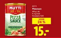 Lidl MUTTI Pizzasauce tilbud