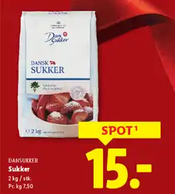 Lidl DANSUKKER Sukker tilbud