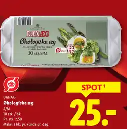 Lidl DANÆG Økologiske æg tilbud