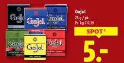 Lidl Gajol tilbud