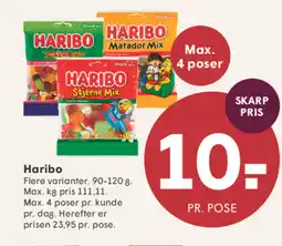 SPAR HARIBO tilbud