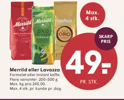 SPAR Merrild eller Lavazza tilbud