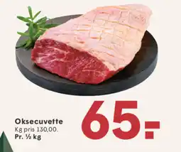 SPAR Oksecuvette tilbud