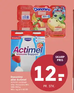SPAR Danonino eller Actimel tilbud