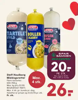 SPAR Steff Houlberg Middagsretter tilbud