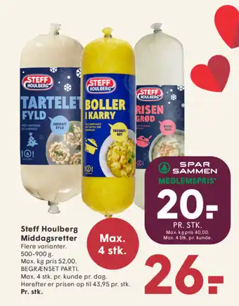 Steff Houlberg Middagsretter