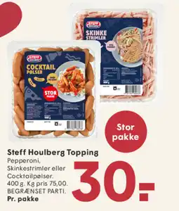 SPAR Steff Houlberg Topping tilbud