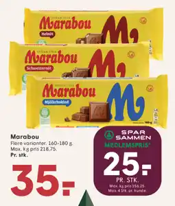 SPAR Marabou tilbud