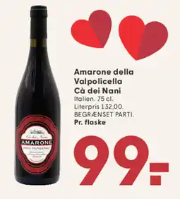 SPAR Amarone della Valpolicella Cà dei Nani tilbud