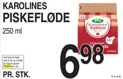 ABC Lavpris KAROLINES Piskefløde tilbud