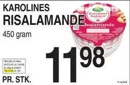 ABC Lavpris KAROLINES Risalamande tilbud