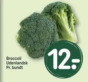 REMA 1000 Broccoli Udenlandsk Pr. bundt, DKK 12 tilbud