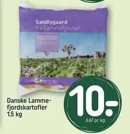REMA 1000 Danske Lammefjordskartofler 1.5 kg, DKK 10 tilbud