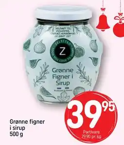 REMA 1000 Grønne figner i sirup 500 g, DKK 39.95 tilbud