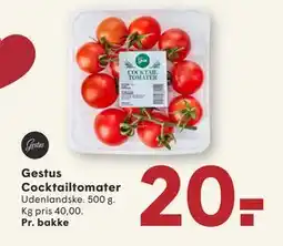 SPAR Gestus Cocktailtomater, DKK 20 tilbud